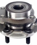 Front view of Front Wheel Bearing And Hub Assembly for Subaru Crosstrek Forester Impreza with five lug heavy duty design.