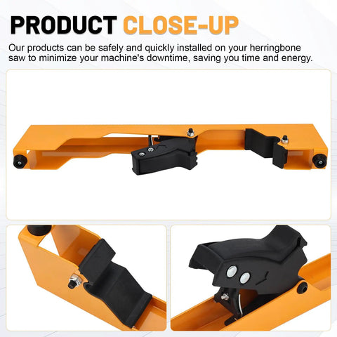 Two Pack Heavy Duty Miter Saw Mounting Brackets For DW723 DWX723 DWX724 DWX725 And Similar Saws Universal Hardware Close-Up