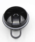 Replacement Ninja Blender Blade With Cup And Lid For Nutri Ninja BL610 And BL710WM; inside view of a cup lid with handle