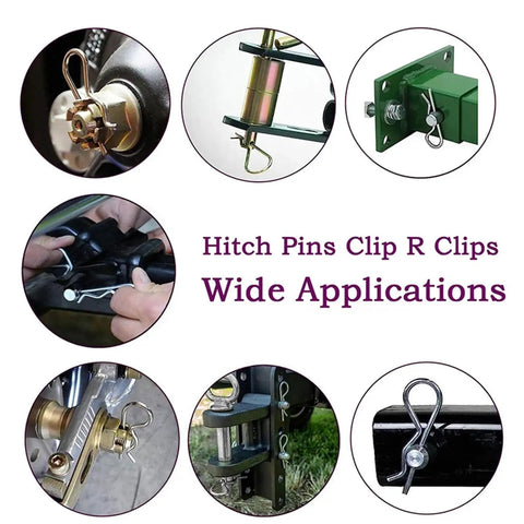 Premium Stainless Steel Cotter Pin Set Kit With Three Box Assortment For Tractor Clips And Mechanical Hitch Pins usage examples