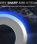 High-speed steel wire stripper replacement blade, sharp design for precision cutting, part of Four Pack Boss Grade set.