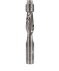 Half Inch Diameter Spiral Flush Trim Router Bit Upcut For Flush Cuts In Hardwood And Laminate With One And A Quarter Inch Cutting Length