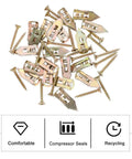 Percussion Type Metal Wall Anchors Self Drilling Expansion Screws Replacement Kit for Drywall and Ceiling Fixing Heavy Duty