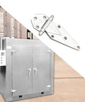Heavy Duty Stainless Steel Barn Door Hinge Built Tough For Industrial Oven And Farm Rail Smooth Swing Professional Grade Hardware on oven.