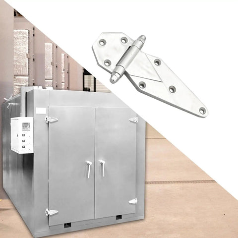 Heavy Duty Stainless Steel Barn Door Hinge Built Tough For Industrial Oven And Farm Rail Smooth Swing Professional Grade Hardware on oven.