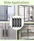 Self Stick Adhesive Cabinet Handles 30 Pack with Double Sided Tape for Easy Installation on various doors and cabinets