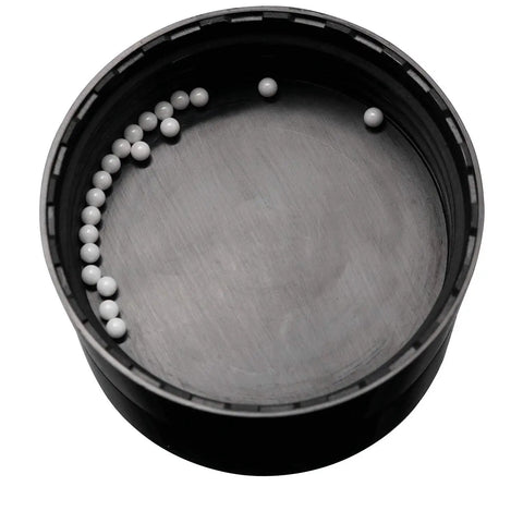 Ceramic Bearing Balls 2.5mm Zirconia Oxide ZrO2 G10 Precision Set Of 20 in black container for RC models and projects