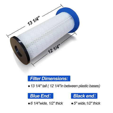 HEPA Filter Replacement For Pullman Ermator S Series Vacuums S13 S26 S36 S1400 S20 HTC50 And Bona DCS 70 detailed dimensions