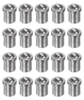 Top Shelf 304 Stainless Steel Ball Spring Plungers 20 Pack 3mm X 4mm Silver Detent Pins, showing multiple detent pins for assembly projects.