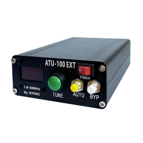 ATU 100 EXT Automatic Antenna Tuner 1.8 to 50 MHz Plug And Play With 3.2 Firmware OLED Display Assembled USB Cable Included No Battery Ready To Use With Radios.