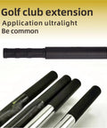 8 Pack Golf Club Shaft Extensions Carbon Fiber 0.49 Inch Small End 0.595 Inch Thick End By 3 Inch Length displayed with detail