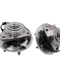 Set Of Two Front Wheel Hub Bearing Assembly 515066 With Abs For Infiniti QX56 2004 2007 Nissan Armada 2005 2007 Pathfinder 2004
