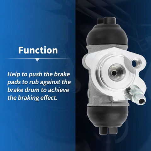 Beef Up Your Brake Job With This Rear Brake Wheel Cylinder For Toyota - shown in close-up against blue background