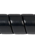 Safe Spiral Wrap Hose And Cable Protector For Hydraulic And Pneumatic Lines Black HDPE 0.67 Inch OD By 100 Foot Length Durable Shield