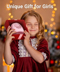 Girl holding Portable Kids Nail Dryer Mini Nail Fan Quick Dryer For Water Based Nail Polish Safe For Hands And Skin Cordless