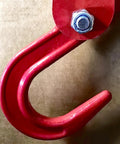 One Ton Alloy Steel Forging Automatic Disengaging Hook Rigging Ring Eye Hook For Chemical Industry With Gravity Unhooking Design