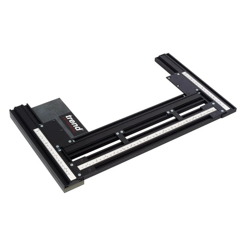 Varijig Tenon And Grooving Router Jig For Precise Grooves And Tenons With Adjustable Frame visible from above angle