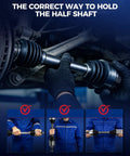Front CV Axle Shaft Assembly Fits Toyota Camry 2002-2009, Highlander 2001-2007, Solara 2004-2006 And 2007-2008 Manual, OEM Style Replacement CV Axles 66-5245 66-5247 installed under vehicle