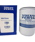 Marine Fuel Filter And Water Separator Beefed Up High Capacity 6 Micron, Replaces 3862228 3852413 3851218, Volvo Penta label