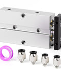 20mm Bore 75mm Stroke Double Rod Double Acting Aluminum Pneumatic Air Cylinder TN20-75 With M5 Port, accessories view