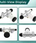 Hammerhead 80T TrailMaster MID 6.000.305 XRS XRX Go Kart Hydraulic Brake Master Cylinder with Reservoir multi-view display