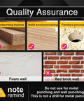 Quality Assurance for Top Pick 100 Piece Twist Drill Bit Set For Woodworking And DIY Projects With Titanium Plating, showing approved and disallowed materials.