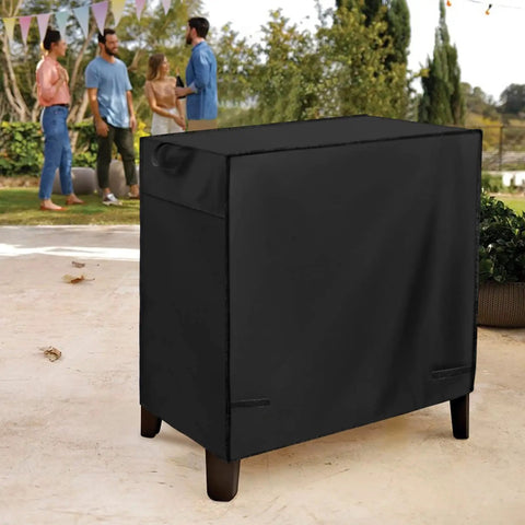 Patio Cooler Cart Cover Fits Most 80 Quart Rolling Carts Waterproof And Dustproof Outdoor Shield For Outdoor Bar Carts