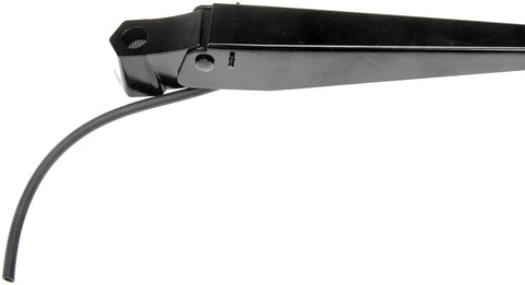 Passenger Side Windshield Wiper Arm For Select Kenworth Trucks Direct Replacement That Restores Functionality And Provides Durable, Easy Fit For Reliable Performance In Snow, Rain, And Everyday Runs, black metal arm