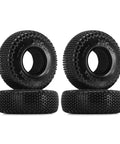 XHX Pin Tires For 1.3 Inch Wheels Fit TRX4M And SCX24 Rock Crawlers, 72x24 Mm, S5 Compound Delivering Mad Traction On Rugged Terrain