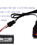 Two Pack 7.4V 700mAh Li Ion SM-4P Rechargeable Battery With Cable For HJ812 HJ820 HJ825 HJ822 HJ138 And Bezgar TX126 RC Boats