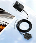 Replacement 12.6V Charger Cord For Cordless Pool Cleaners Compatible With Max Li Max Li HD Millenium Li iVAC 360 Li And Volt FX 8 Li Water Tech Pool Blaster Power Adapter Cable 6.56 Ft Length, shown with a 2M cable length.