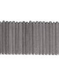 Pro Grade Jewelry Anvil Chisel Set With Steel Punch Stamp Kit For Jewelry Making, Carving Tools, 20 metal sticks lined up