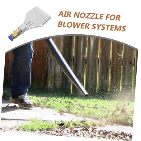 Supvox Industrial Aluminum Blow Dryer Nozzle With Precision Airflow Concentrator Attachment, lightweight design for blower systems.
