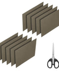 Waveguide Cover Mica Sheets DIY Fix Kit 6 By 6 Inch 0.008 Inch Thick High Temp 1050°C Microwave Oven Repair Plates Pack Of 10 With Scissors.