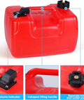 3 Gallon Portable Boat Fuel Tank With Easy Carry Design Lightweight Gas Tank For On The Go Refueling Durable Leak Proof Replacement Fuel Tank