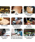 High Speed Mobile Pos Receipt Printer With 6.2 Inch Touch Screen 58mm Thermal Printer Built In Battery Makes Checkout A Hassle Free Smooth Operator Point Of Sale Terminal in various retail scenarios.