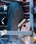 Welding magnets, 50 lb capacity, four-piece set, metal welding accessory
