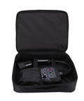 Pro Level EVSE Diagnostic Adapter For Hassle Free Charging Station Simulations in a black carrying case for protection.