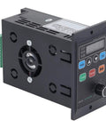 90W VFD Inverter For AC Motors 176 To 264V 7A Single To Three Phase Converter with LED Display, compact PC shell