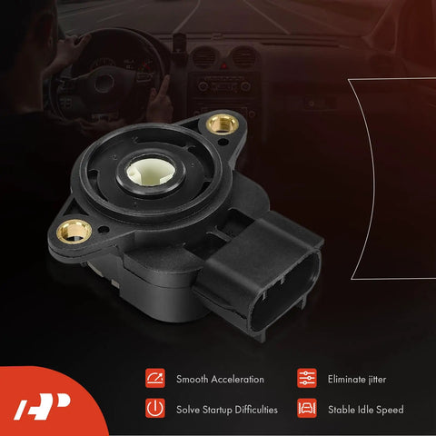 TPS Throttle Position Sensor For Toyota And Pontiac Vehicles With OE Grade Performance Fits 4Runner Celica Corolla Hilux Matrix T100 And Tacoma Models From 1997 To 2006 Easy Install Plug N Play black plastic sensor