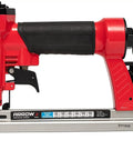 Oil Free Pneumatic Staple Gun For Wood Upholstery Carpet And Wire Fencing Fits One Quarter Inch Through Nine Sixteenth Inch Staples