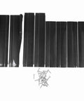 Universal Car Side Skirt With Abs Carbon Fiber Style Gives Your Ride A Badass Edge featuring multiple panels and screws.