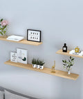 Rock Solid Heavy Duty White Shelf Brackets Featuring Sneaky Hidden Mounting And Tough Rust Proof Finish For Easy Diy Floating Shelves That Are Absolutely Badass In Any Home, showcasing a modern wall shelf display.