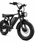 All Terrain Fat Tire Electric Bike For Adults With 1500W Peak Motor 28 MPH Top Speed And 50 Mile Range 48V Removable Battery on display.
