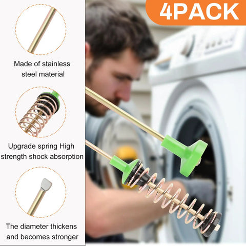 Washer Suspension Rods Replacement Kit For WA54R7600AC WA52A5500AV WA45K7600AW WA54R7200AW WA54R7600AV with washer