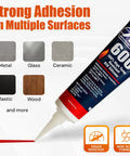 Go-To High Temp Red RTV Silicone Sealant For Engine Exhaust Metal Glass Wood Plastic 600F Heat Resistant Gasket Maker Adhesive Caulk tube