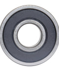 4 Pack 6000-2RS Double Rubber Seal Bearings 10x26x8mm with Chrome Steel Core, close-up view, sealed on both sides