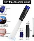 16 Piece Universal Vacuum Attachments Kit For Shop Vac Accessories showing pipe cleaning brush and adapters