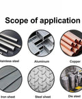 Heavy Duty 14-100mm TCT Hole Saw Kit With Carbide Cobalt Steel Drill Bit Alloy Blade For Cutting Stainless Steel Plate Iron Metal Works Like A Champ scope for stainless steel, aluminum, copper, iron sheet, steel sheet, and die steel