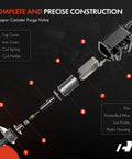 Exploded view of Vapor Canister Purge Solenoid Valve Compatible With Honda CR-V Civic Accord Crosstour And Acura TSX 2006-2015
